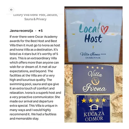 Luxury Ivona Pool, Jacuzzi, Sauna & Privacy